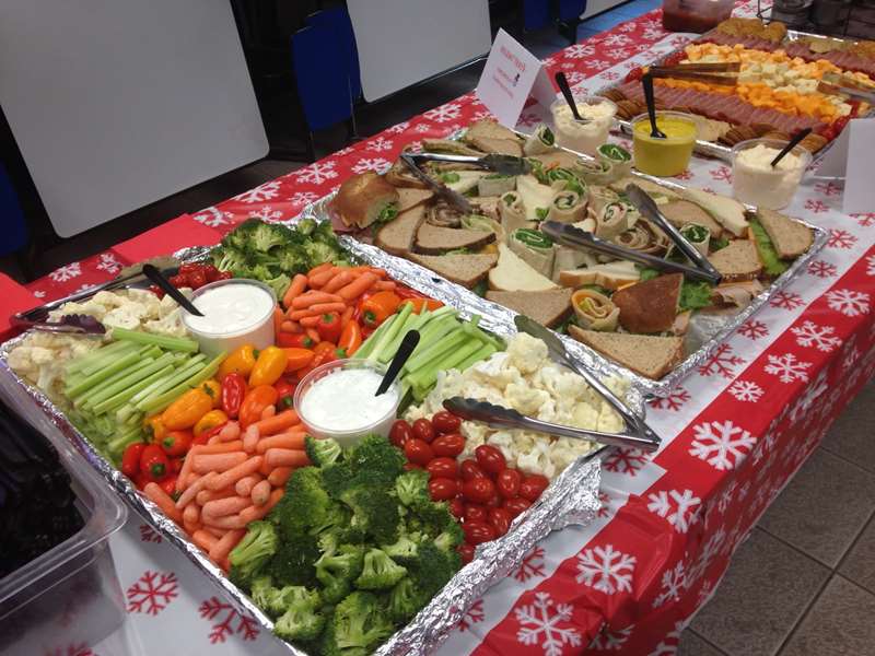 catering spread