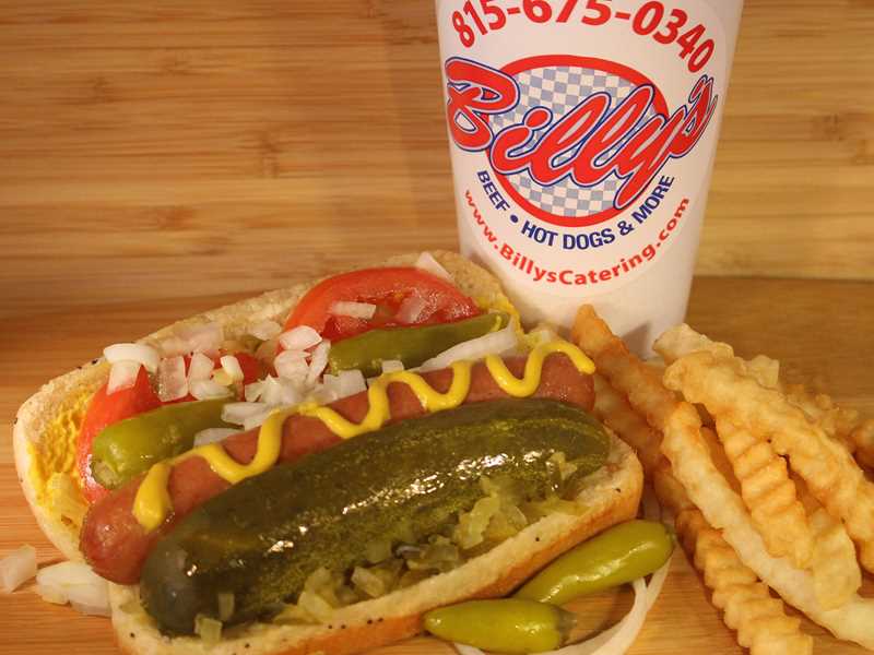 All Day Menu Billy's Beef, Hot Dog's, Spring Grove, IL